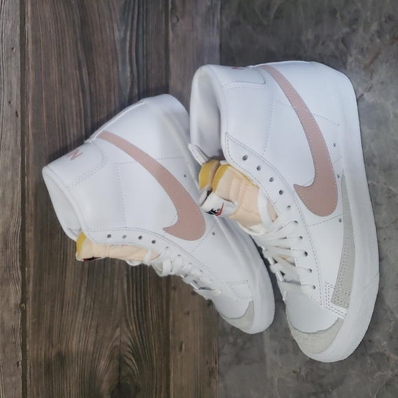 Nike Shoes - New Nike Blazer Mid 77 White High Top Sneakerw